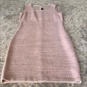 St John pink knit dresss